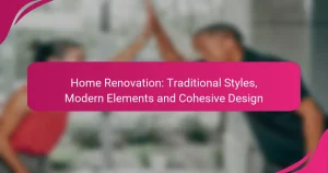 Home Renovation: Traditional Styles, Modern Elements and Cohesive Design
